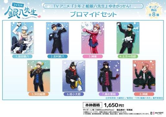 3年Z班銀八老師 寫真套裝[ゆきがっせん!]