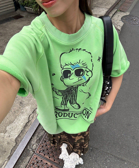 【Ciaopanic】短袖插肩衛衣