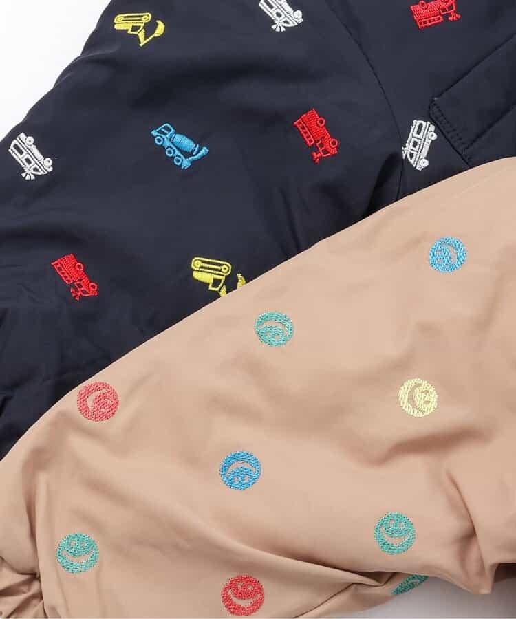 2色2款全刺繡連帽加棉夾克