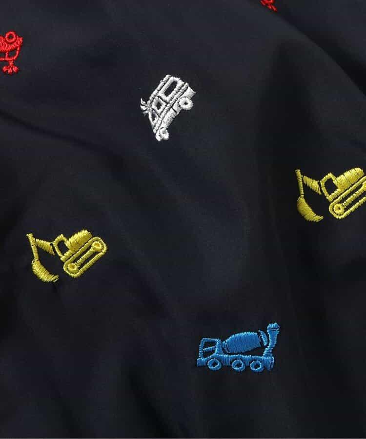 2色2款全刺繡連帽加棉夾克