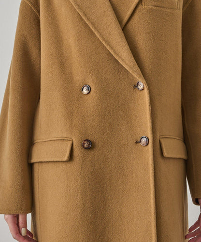 駁領雙面呢大衣