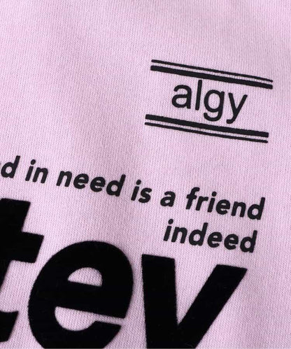 袖部蕾絲寬鬆衛衣