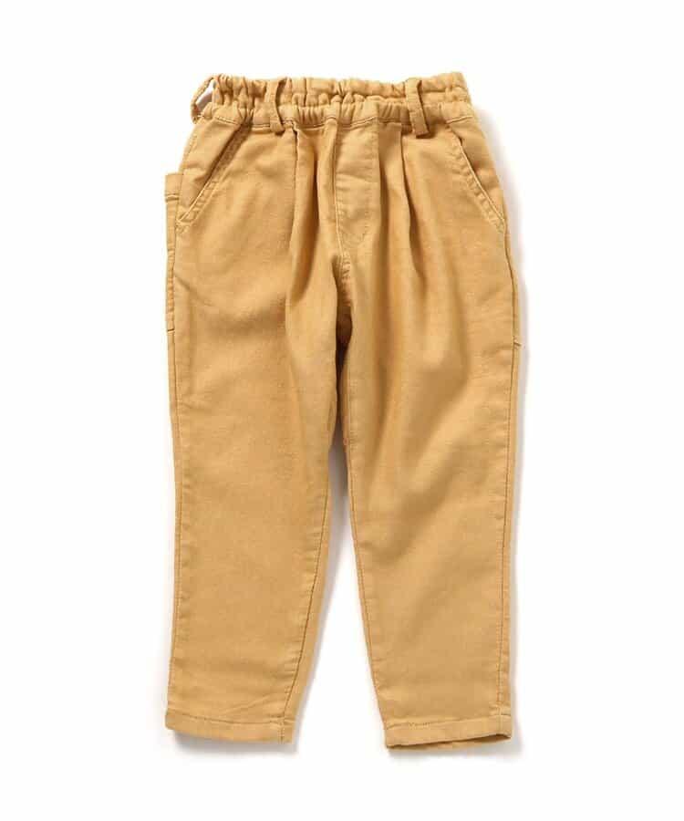 柔軟輕便打褶長褲 10分丈