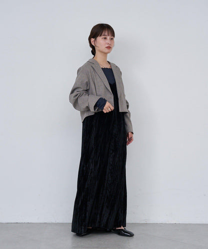 Kastane B 後背褶襉休閒夾克