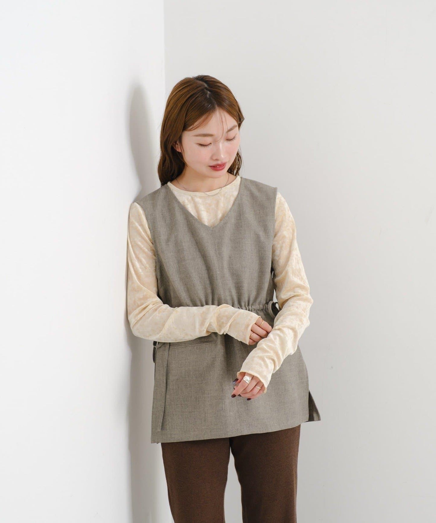 【Kastane】B 2WAY休閒馬甲