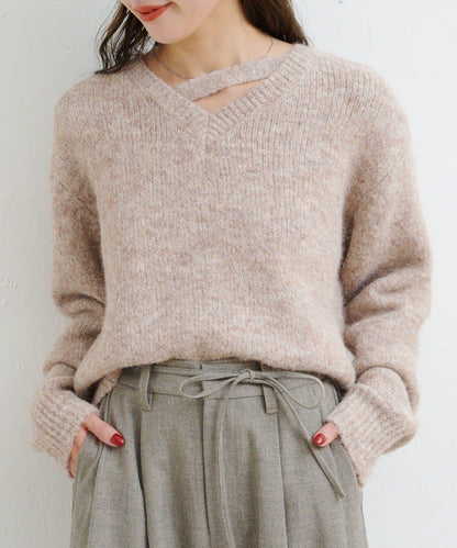 【Kastane】B圈圈紗針織套頭衫