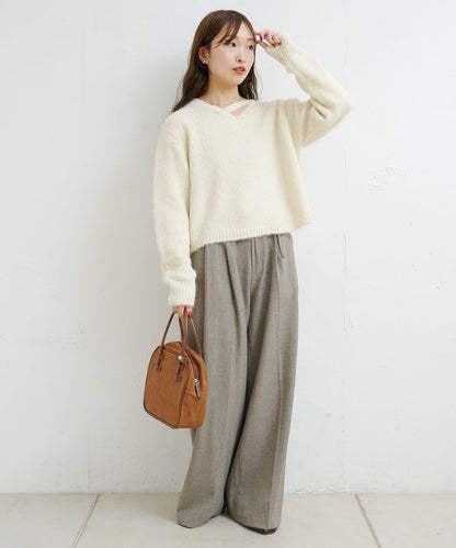 【Kastane】B圈圈紗針織套頭衫