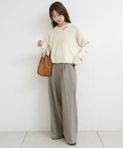 【Kastane】B圈圈紗針織套頭衫