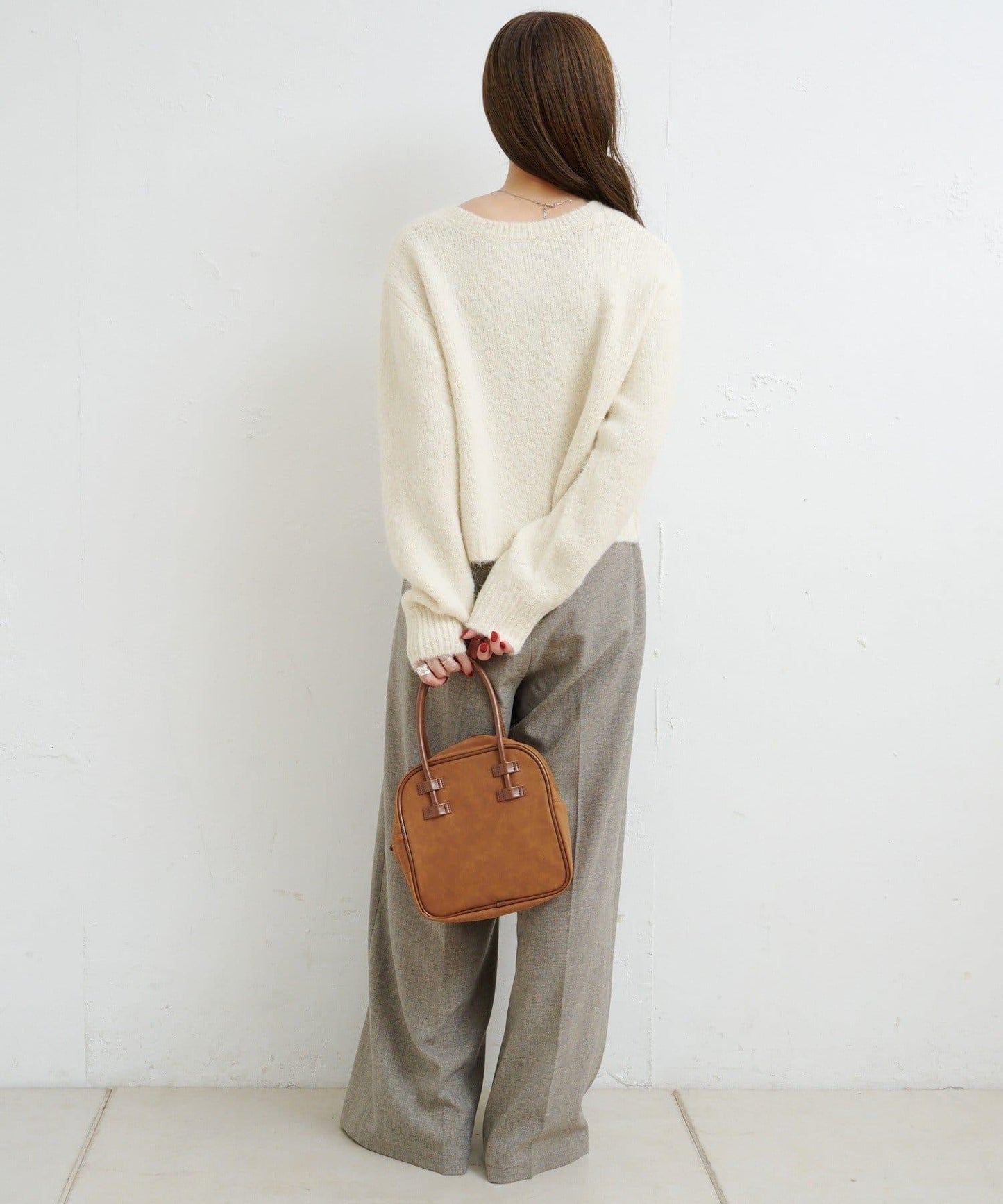 【Kastane】B圈圈紗針織套頭衫