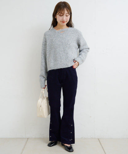 【Kastane】B圈圈紗針織套頭衫