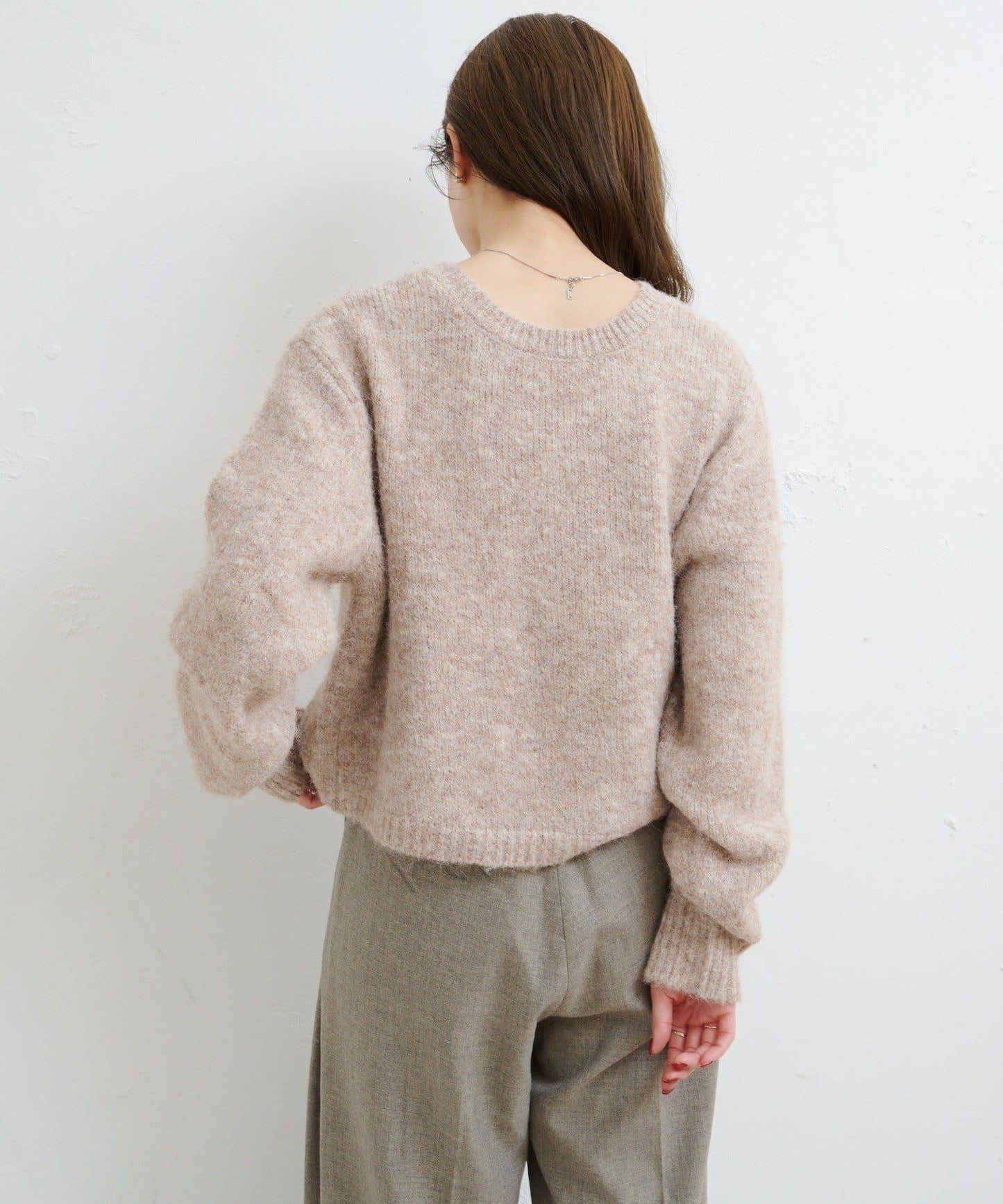 【Kastane】B圈圈紗針織套頭衫