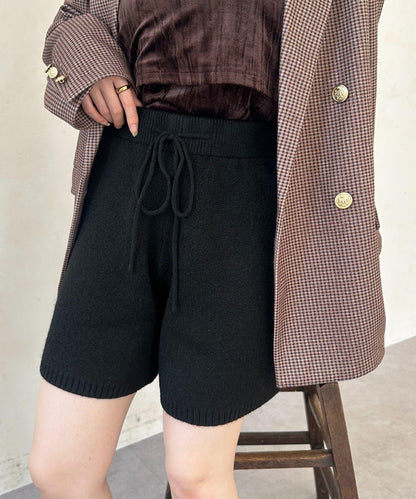 針織短褲