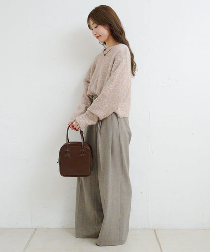 【Kastane】B圈圈紗針織套頭衫