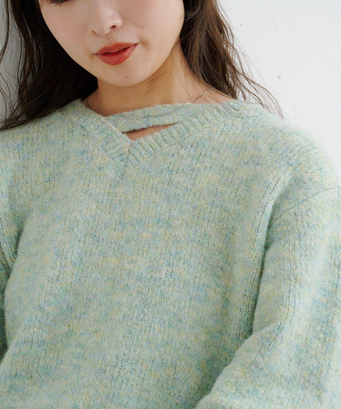 【Kastane】B圈圈紗針織套頭衫