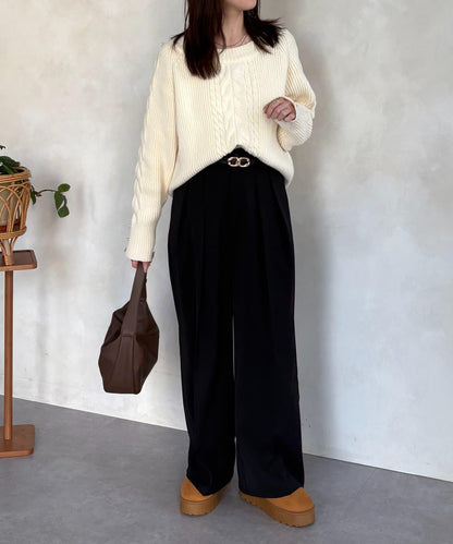 厚底短款羊羔絨靴