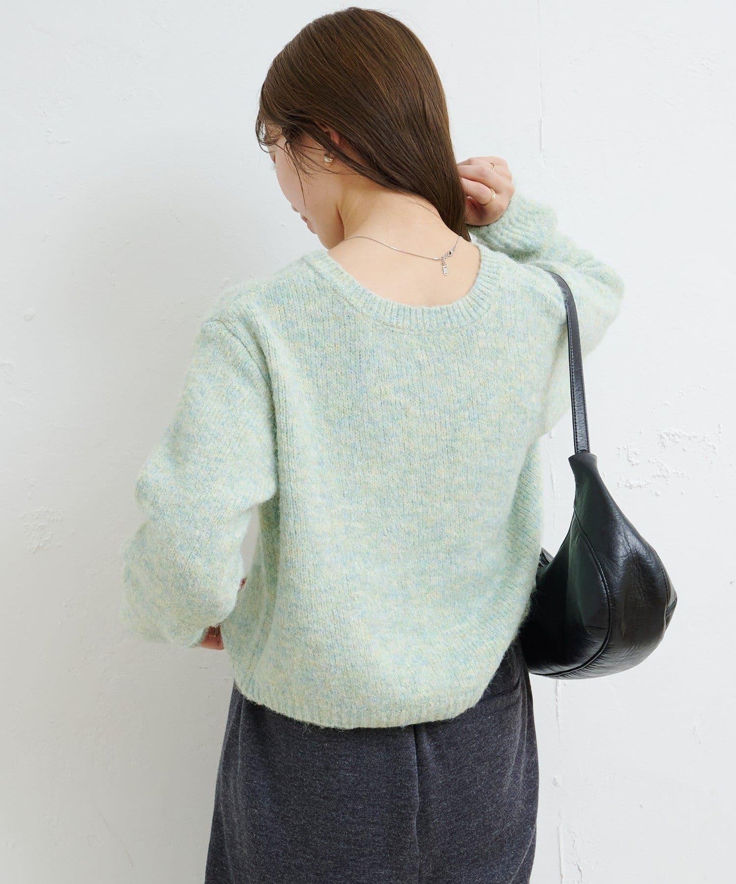 【Kastane】B圈圈紗針織套頭衫