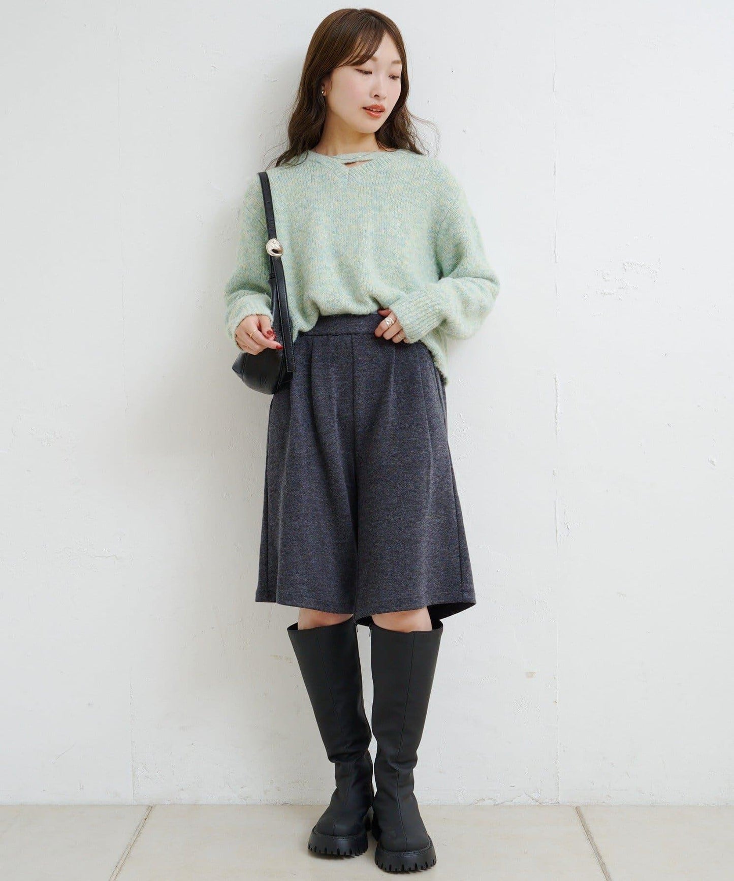 【Kastane】B圈圈紗針織套頭衫