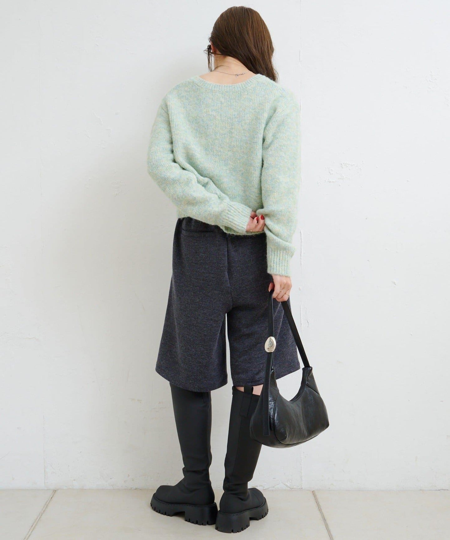 【Kastane】B圈圈紗針織套頭衫