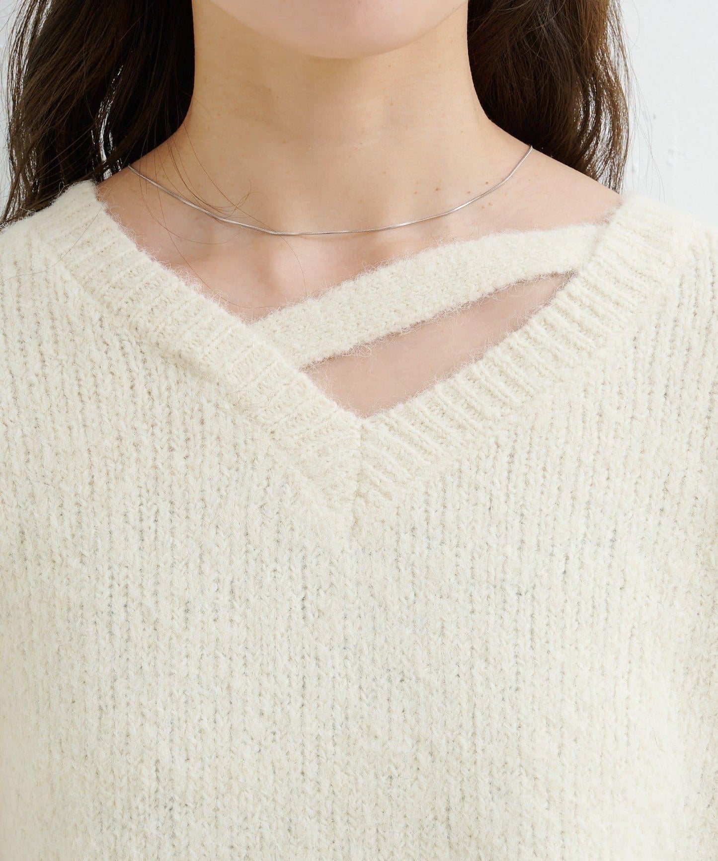 【Kastane】B圈圈紗針織套頭衫