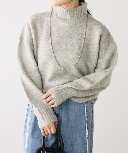 犛牛絨高領針織衫