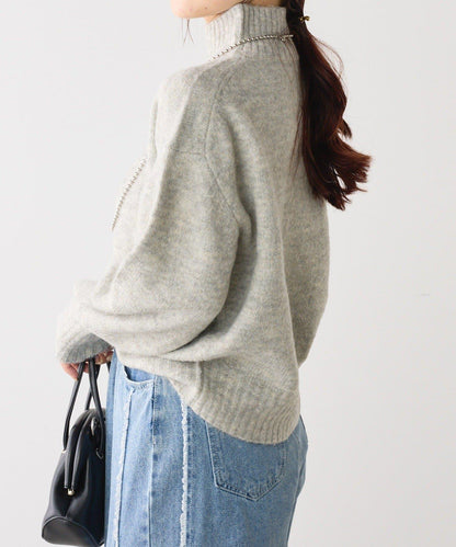 犛牛絨高領針織衫