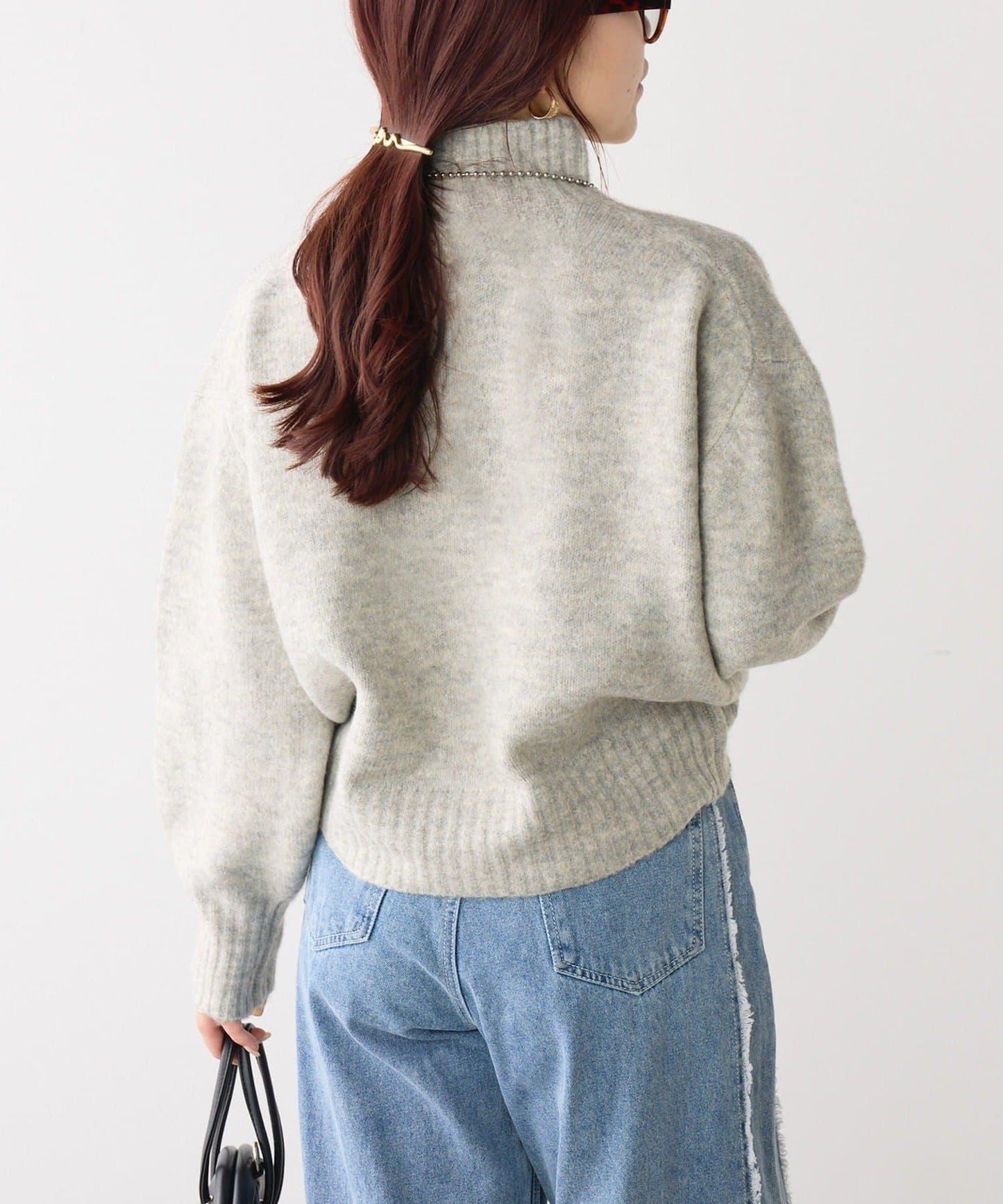 犛牛絨高領針織衫