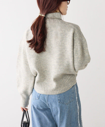 犛牛絨高領針織衫