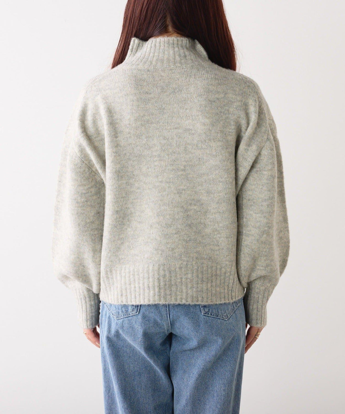 犛牛絨高領針織衫