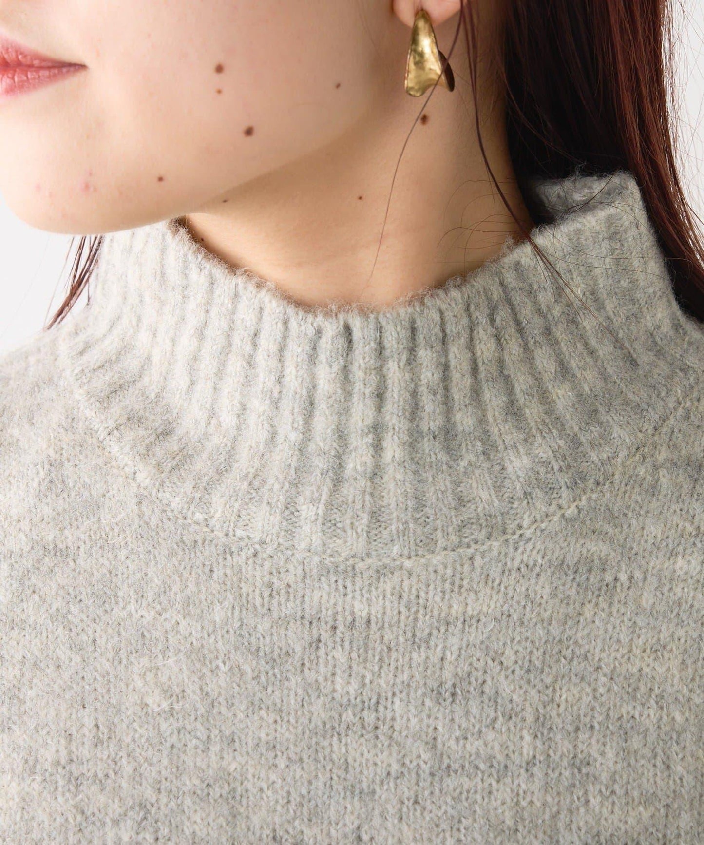 犛牛絨高領針織衫