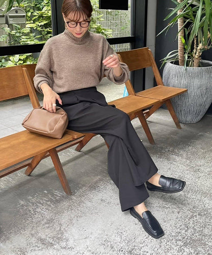 犛牛絨高領針織衫