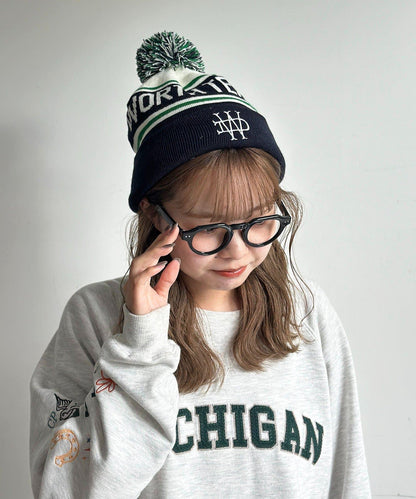 【Dickies】毛球針織帽