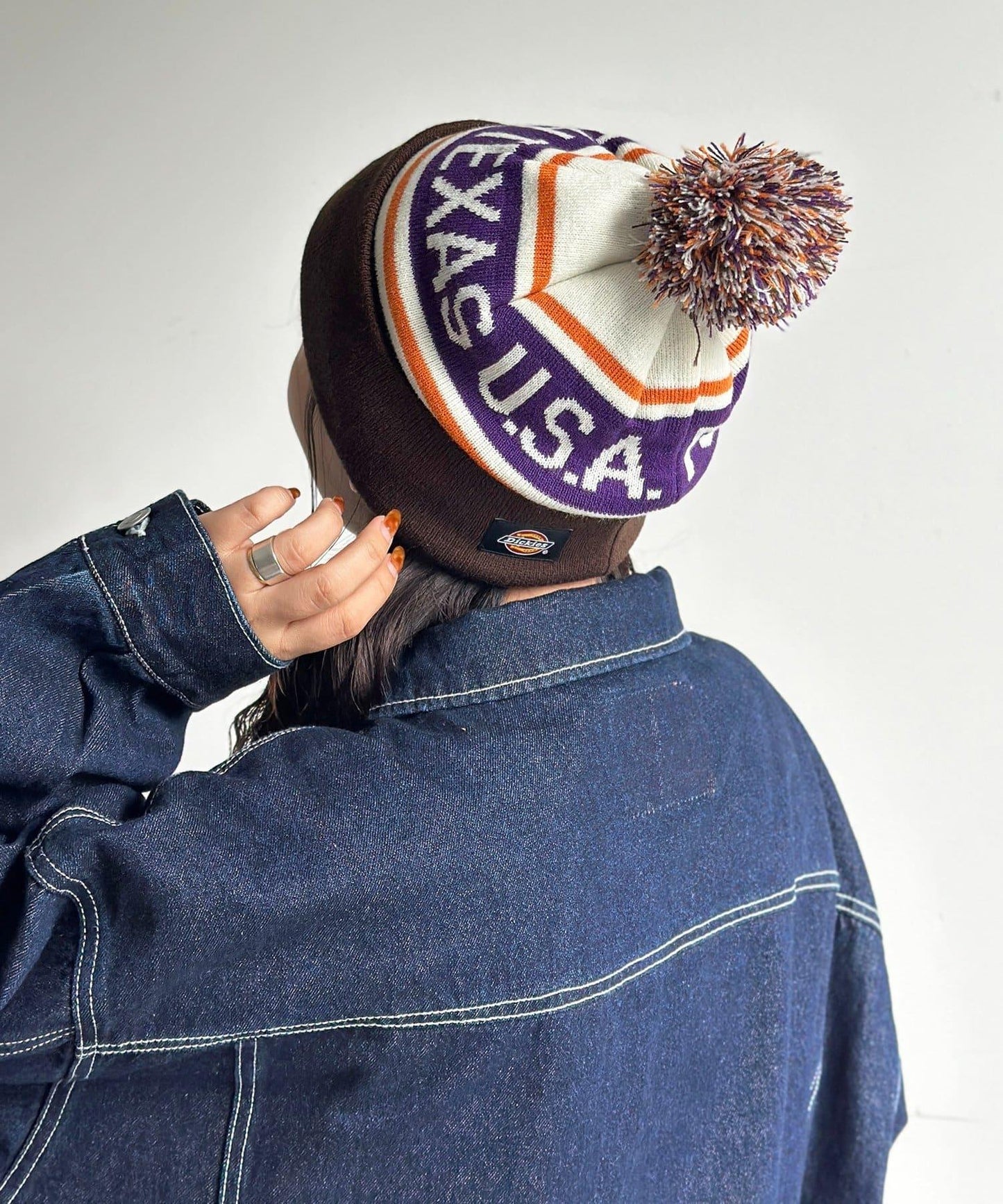 【Dickies】毛球針織帽