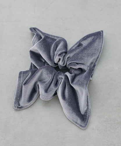 天鵝絨方形髮圈