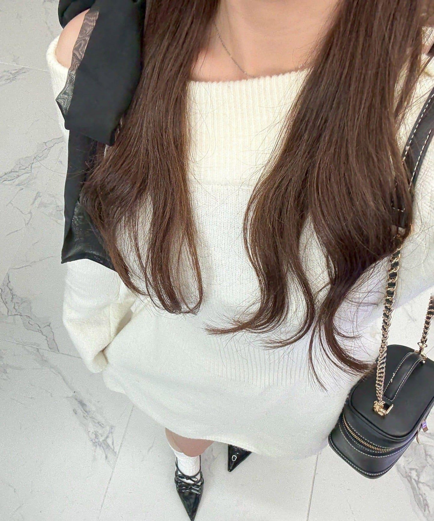 【Ribbon Collection】多穿法針織連衣裙