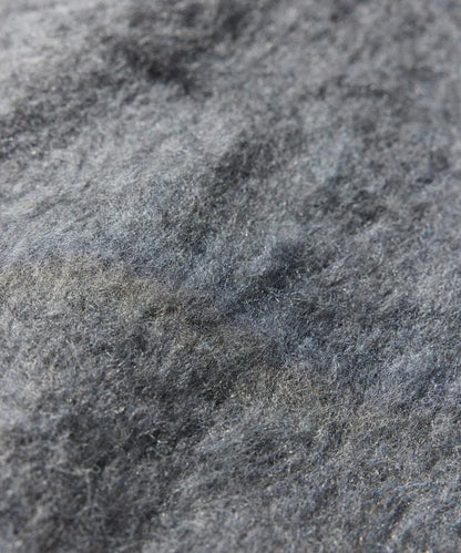 長毛針織圓領套頭衫