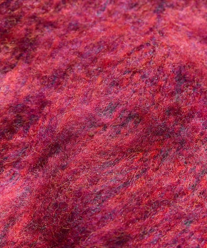 長毛針織圓領套頭衫