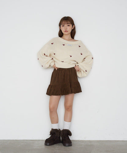 厚底羊羔絨短靴