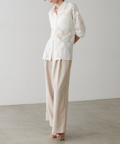 【LARUTA】蕾絲襯衫