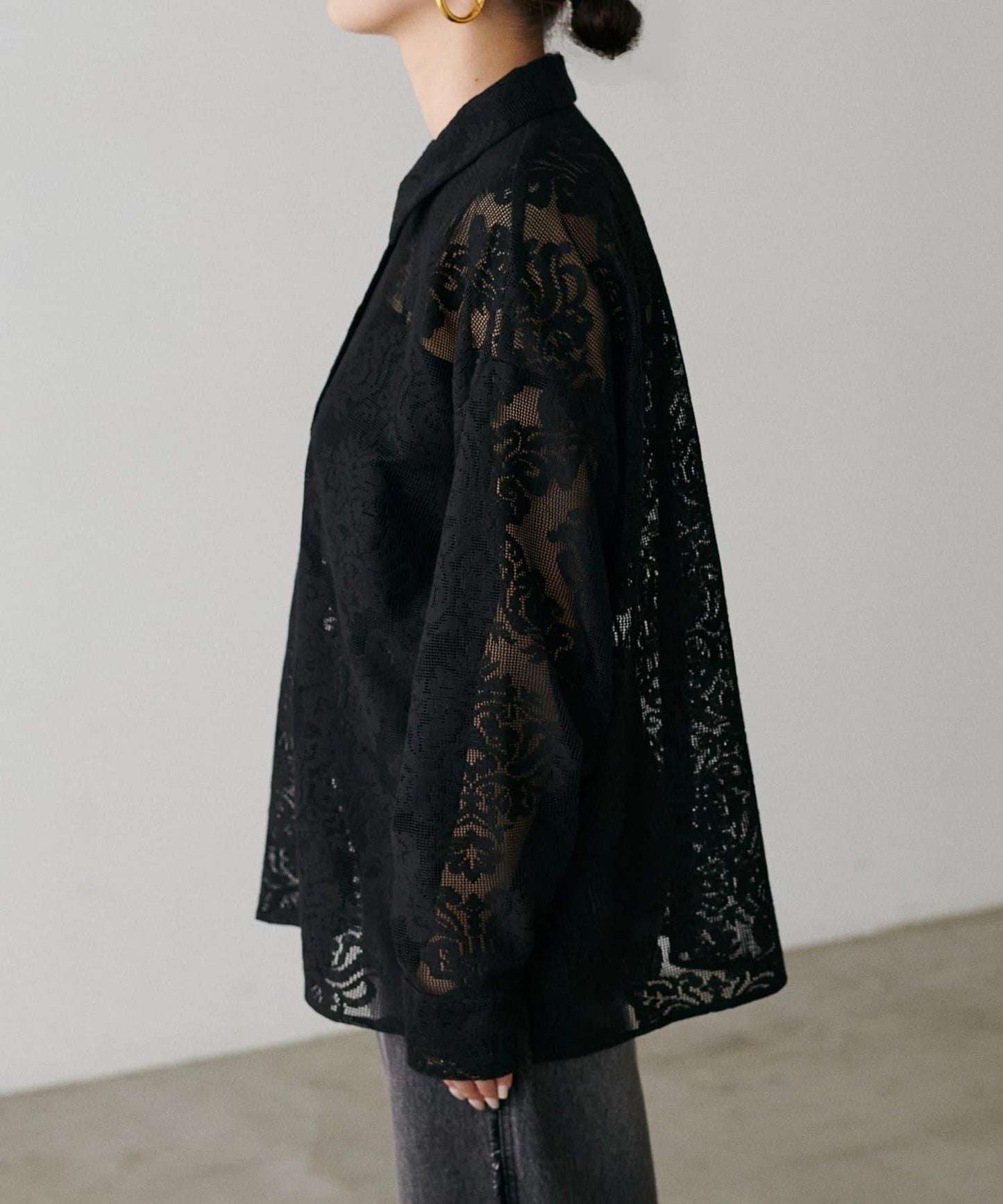 【LARUTA】蕾絲襯衫