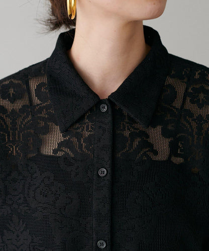 【LARUTA】蕾絲襯衫