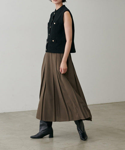 【LARUTA】毛圈圓領針織背心