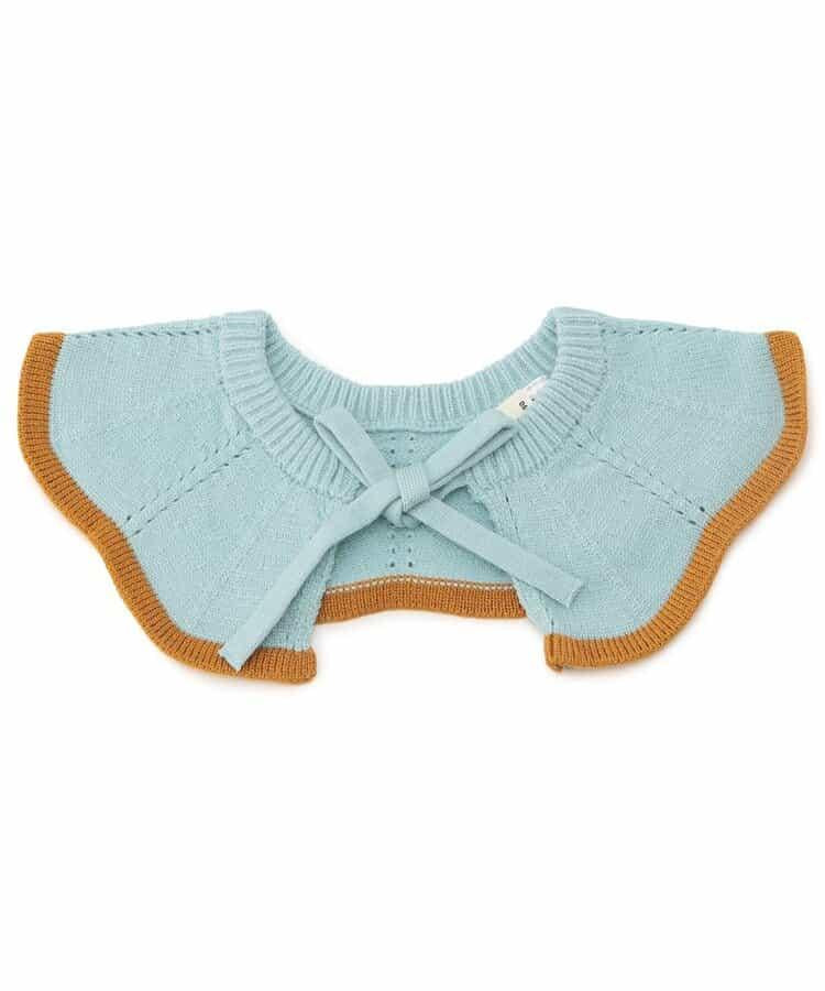 針織嬰兒假領