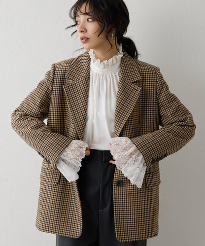 羊毛單排扣夾克