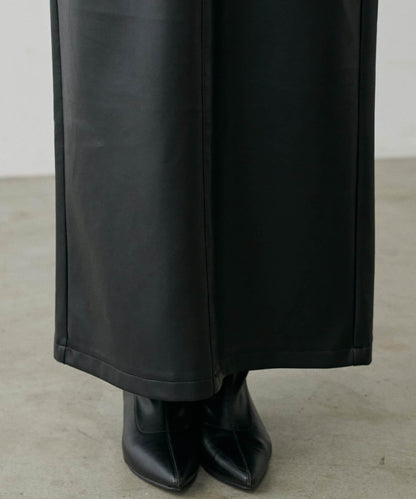 【yurie企畫】仿皮窄身半身裙