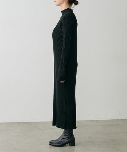 【S碼終於開售！】可選羅紋針織連衣裙×羽毛馬甲套裝