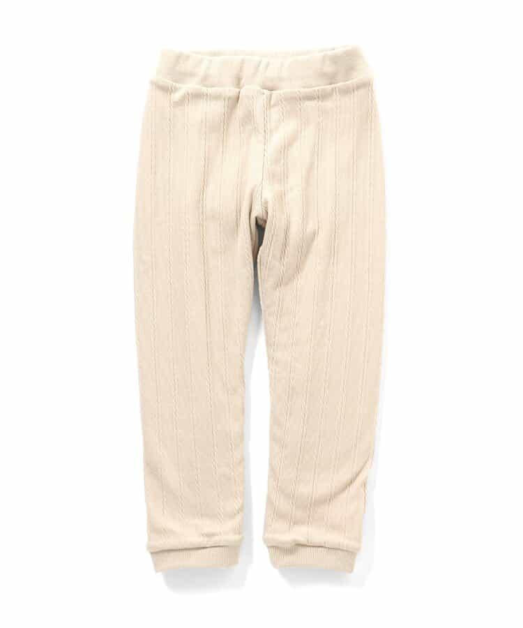 加厚保暖雙層打底褲 10分長度