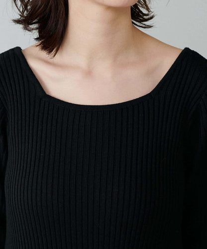 【S碼終於開售！】可選羅紋針織連衣裙×羽毛馬甲套裝