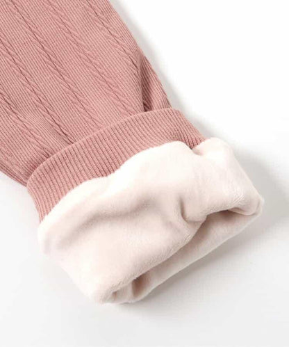 加厚保暖雙層打底褲 10分長度