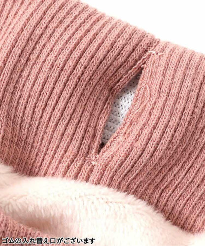 加厚保暖雙層打底褲 10分長度