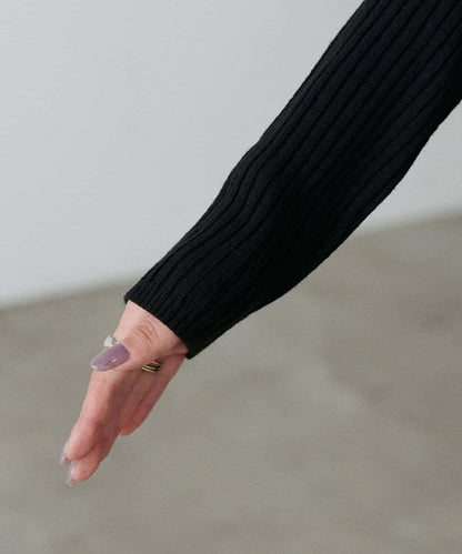 【S碼終於開售！】可選羅紋針織連衣裙×羽毛馬甲套裝